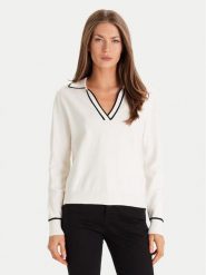 Morgan Sweter 252-MCOLO Écru Regular Fit. Swetry Morgan, l, bez wzorów, z syntetyku, bez ramiączek. Za 249.99 zł.