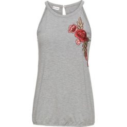 Top z haftem bonprix jasnoszary melanż. Topy marki 4f. Za 32.99 zł.