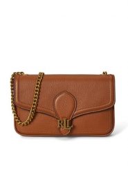LAUREN RALPH LAUREN Torebka 432977374002 Brązowy. Brązowe listonoszki Lauren Ralph Lauren, bez wzorów, ze skóry, bez dodatków. Za 779.99 zł.