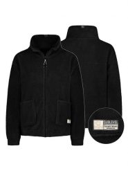 Sublevel Kurtka polarowa w kolorze czarnym rozmiar: XXL. Czarne kurtki Sublevel, xxl, bez wzorów, z polaru, bez kaptura. Za 187.96 zł.