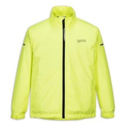 Kurtka przeciwdeszczowa Lynx Move S neon żółty. Żółte kurtki LYNX, s, bez wzorów, bez kaptura, rowerowe. Za 161.05 zł.