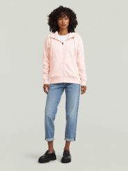 G-Star Bluza w kolorze jasnoróżowym rozmiar: L. Różowe bluzy G-Star, l, bez wzorów, retro, bez ramiączek, bez kaptura. Za 202.03 zł.
