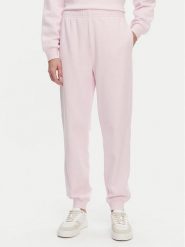 Tommy Hilfiger Spodnie dresowe WW0WW45576 Różowy Regular Fit. Czerwone spodnie dresowe Tommy Hilfiger, bez wzorów, z bawełny. Za 309.99 zł.
