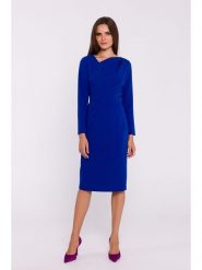 Stylove Sukienka w kolorze granatowym rozmiar: M. Niebieskie sukienki Stylove, na co dzień, m, bez wzorów, bez kołnierzyka, bez ramiączek, maxi, proste. Za 180.49 zł.