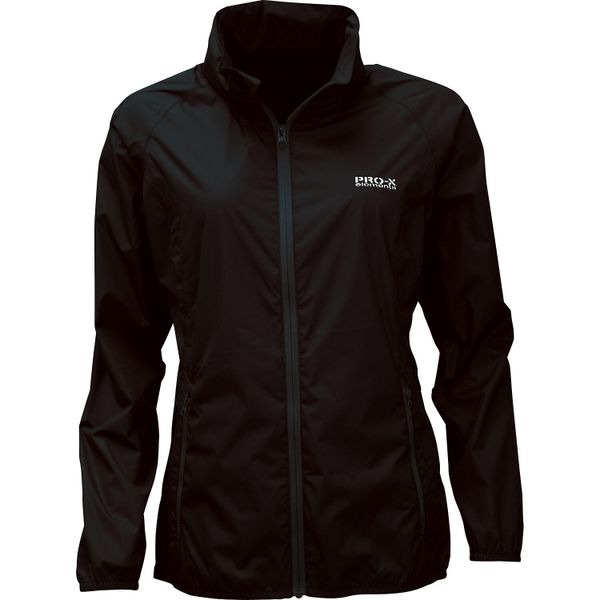 Damska kurtka wodoodporna Pro-X Elements Pack Able. Czarne kurtki PRO-X ELEMENTS, l, bez wzorów, z materiału, z kapturem, rowerowe. Za 258.80 zł.