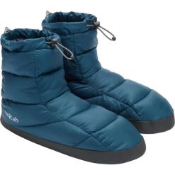 Kapcie Rab Cirrus Hut Boot. Niebieskie kapcie RAB, bez wzorów, z materiału. Za 249.99 zł.