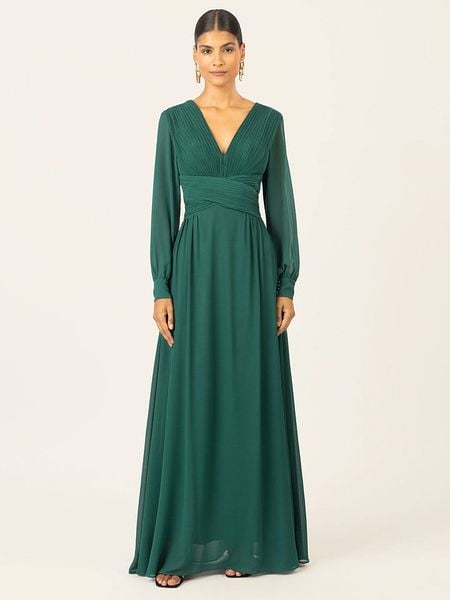 APART Sukienka w kolorze morskim rozmiar: 36. Niebieskie sukienki Apart, bez wzorów, bez kołnierzyka, bez ramiączek, maxi. Za 354.94 zł.