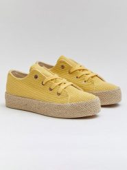 Bellucci Espadryle w kolorze żółtym rozmiar: 40. Żółte espadryle Bellucci, bez wzorów, bez obcasa, na platformie. Za 132.36 zł.