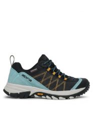 Alpina Trekkingi Glacia 635J-1 Czarny. Czarne buty trekkingowe Alpina, z materiału, bez zapięcia. Za 469.99 zł.