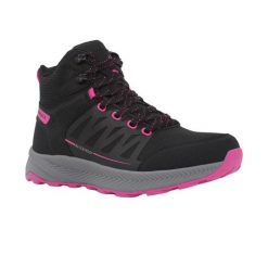 Buty trekkingowe damskie LUMBERJACK RISER. Czarne buty trekkingowe Lumberjack, bez zapięcia. Za 269.99 zł.