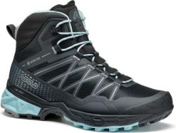 Buty trekkingowe Asolo Tahoe Mid Gore-Tex Czarny/Niebieski. Czarne buty trekkingowe Asolo, z gore-texu, bez zapięcia. Za 856.25 zł.