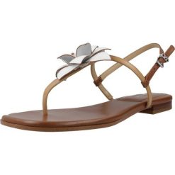 Sandały MICHAEL KORS 40S6JCFS1L Beżowy. Brązowe sandały Michael Kors Access, bez wzorów, ze skóry, sportowe, bez obcasa, bez zapięcia. Za 536.99 zł.