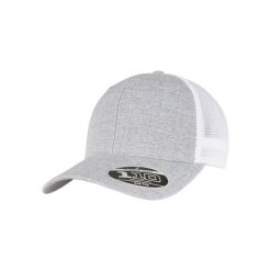 Czapka Urban Classics 110 mesh bicolore. Białe czapki z daszkiem Urban Classics, bez wzorów, z meshu. Za 149.50 zł.