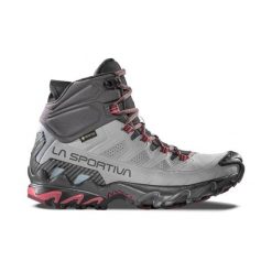 Damskie buty trekkingowe La Sportiva Ultra Raptor II Mid Leather GTX. Szare buty trekkingowe La Sportiva, z gore-texu, bez zapięcia. Za 984.99 zł.