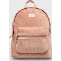 Roxy plecak damski kolor różowy duży gładki. Czerwone plecaki Roxy, bez wzorów, do ręki, bez dodatków. W wyprzedaży za 169.99 zł.