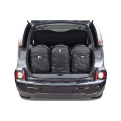 Torby Do Bagażnika Citroen C3 Picasso 2008-2017 3Szt Kjust. Czarne torby podróżne KJUST, bez wzorów. Za 944.00 zł.