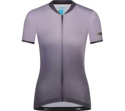 Damska koszulka z krótkim rękawem EVOLVE Avventura, liliowy. Niebieskie t-shirty sportowe Shimano, s, bez wzorów, z elastanu, bez ramiączek, rowerowe. Za 488.90 zł.