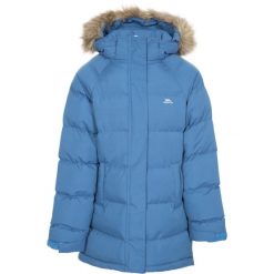 Trespass Unique - Kurtka damska Tp50 Cosmic Blue. Czarne kurtki Trespass, bez wzorów, z futra, sportowe, z kapturem. Za 305.99 zł.