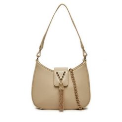 Torebka Valentino. Brązowe kopertówki Valentino, bez wzorów, wizytowe, bez dodatków. Za 219.99 zł.