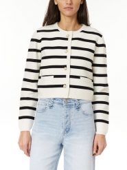 Scotch & Soda Kardigan w kolorze biało-czarnym rozmiar: XL. Białe swetry Scotch & Soda, xl, bez wzorów, bez ramiączek. Za 163.26 zł.