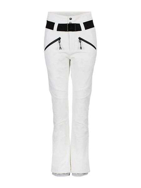 Peak Mountain Spodnie narciarskie "Atlas" w kolorze białym rozmiar: XL. Białe spodnie dresowe Peak Mountain, bez wzorów, narciarskie. Za 418.26 zł.