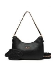 Liu Jo Plecak AA6180 E1012 Czarny. Czarne plecaki Liu Jo, bez wzorów, ze skóry, bez dodatków. Za 599.99 zł.