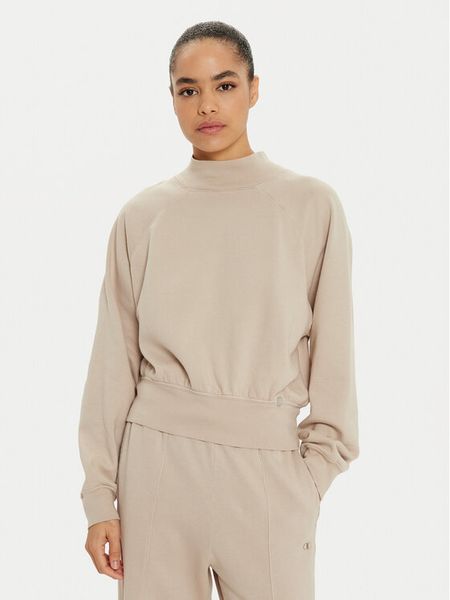 Champion Bluza 117637 Beżowy Loose Fit. Brązowe bluzy Champion, xs, bez wzorów, z bawełny, bez ramiączek, bez kaptura. Za 179.99 zł.