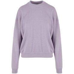Bluza Damska Frotte Z Okrągłym Dekoltem Oversize. Czerwone bluzy Urban Classics, xs, bez wzorów, bez ramiączek, bez kaptura. Za 121.99 zł.