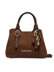 Valentino Torebka Winnie Winter VBSABH04 Brązowy ciemny. Brązowe torebki klasyczne Valentino, bez wzorów, ze skóry, bez dodatków. Za 619.99 zł.