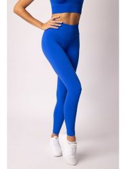 Spaio Legginsy sportowe "Flex Innergy" w kolorze niebieskim rozmiar: S. Niebieskie legginsy Spaio, s, bez wzorów, z materiału, outdoorowe. Za 91.56 zł.