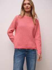 Street One Sweter damski z dzianiny Kobiety Bawełna czerwony jednolity, 40. Czerwone swetry Street One, bez wzorów, z bawełny, street, bez ramiączek. Za 249.95 zł.