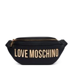 Nerka LOVE MOSCHINO. Czarne nerki i saszetki Love Moschino, bez wzorów, bez dodatków. Za 859.99 zł.