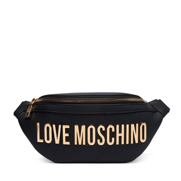 Nerka LOVE MOSCHINO. Czarne nerki i saszetki Love Moschino, bez wzorów, bez dodatków. Za 734.99 zł.
