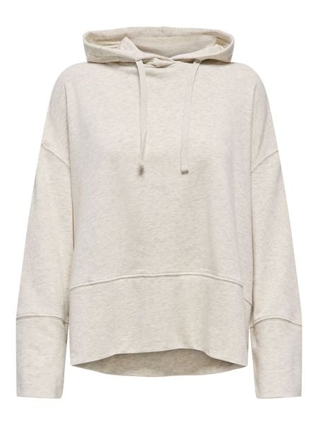 JDY Bluza "Mesa" w kolorze kremowym rozmiar: M. Brązowe bluzy JDY, m, bez wzorów, z kapturem. Za 139.95 zł.