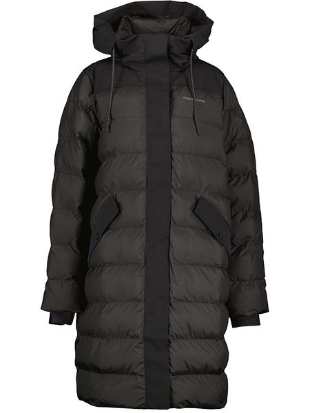 Didriksons Płaszcz pikowany "Fay" w kolorze czarnym rozmiar: 44. Czarne płaszcze Didriksons, bez wzorów, bez kaptura. Za 638.42 zł.