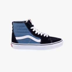 Buty sportowe Vans SK8 HI Navy. Czarne buty sportowe lifestyle Vans, bez wzorów, sportowe, bez zapięcia, Vans SK8. Za 401.85 zł.