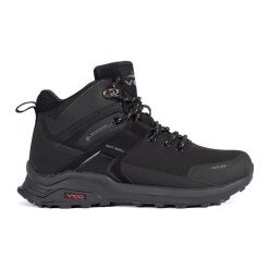 Vico Czarne ocieplane buty trekkingowe. Czarne buty trekkingowe bez zapięcia. Za 227.37 zł.