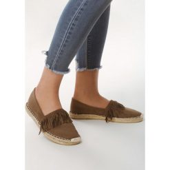 Brązowe Espadryle Atom. Espadryle marki Born2be. Za 49.99 zł.