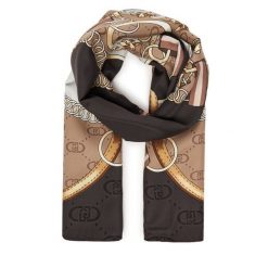Chusta Liu Jo. Brązowe chusty Liu Jo, bez wzorów. Za 219.99 zł.