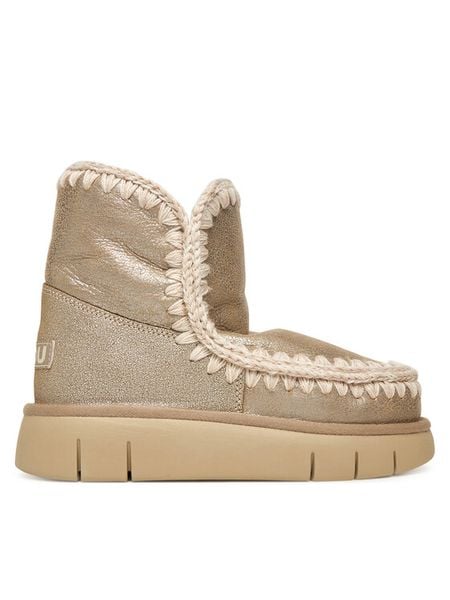 Mou Śniegowce MU.FW531002B Beżowy. Brązowe śniegowce Mou, bez wzorów, ze skóry, bez zapięcia. Za 1,139.00 zł.