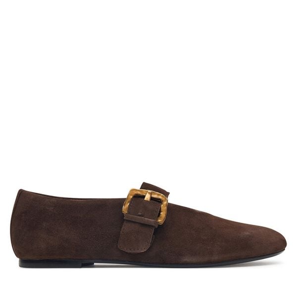 Baleriny Vagabond Shoemakers. Brązowe baleriny Vagabond Shoemakers, bez wzorów, bez obcasa, bez zapięcia. Za 564.99 zł.