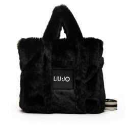 Torebka Liu Jo. Czarne torebki klasyczne Liu Jo, bez wzorów, klasyczne, bez dodatków. Za 399.99 zł.