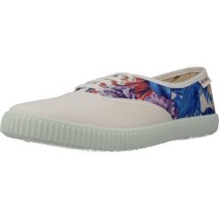 Buty VICTORIA 106724 Biały. Białe buty trekkingowe VICTORIA, z tkaniny, bez zapięcia. Za 96.99 zł.