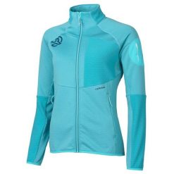 Bluza damska z kapturem Ternua Ragger. Niebieskie bluzy TERNUA, bez wzorów, bez ramiączek, z kapturem. W wyprzedaży za 351.00 zł.