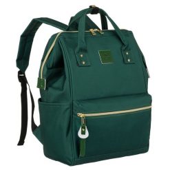 Plecak damski Peterson PTN ALFA c. zielony. Zielone plecaki Peterson, bez wzorów, z materiału, bez dodatków. Za 117.99 zł.