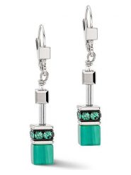 COEUR DE LION Kolczyki-wkrętki z kryształami Swarovski rozmiar: onesize. Szare kolczyki COEUR DE LION, z kryształem, srebrne. Za 181.76 zł.