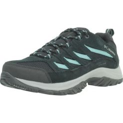 Buty COLUMBIA 2099881CB Niebieski. Niebieskie trekkingi Columbia, bez wzorów, ze skóry, bez zapięcia, na fitness i siłownię. Za 357.99 zł.