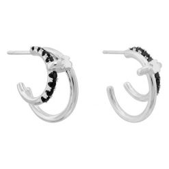 Kolczyki TOUS. Szare kolczyki tous, srebrne. Za 499.99 zł.