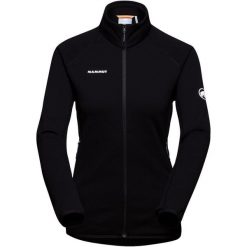 Bluza z zamkiem damska Mammut Aconcagua ML Jkt. Czarne bluzy Mammut, m, bez wzorów, z materiału, bez ramiączek, bez kaptura. Za 890.99 zł.