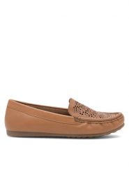 Lasocki Mokasyny GRD-D520-02 Brązowy. Brązowe mokasyny Lasocki, bez wzorów, ze skóry. Za 159.99 zł.